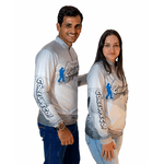 CAMISA DE PESCA GOREUPEGO CINZA KIT CASAL