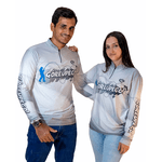 CAMISA DE PESCA GOREUPEGO CINZA KIT CASAL