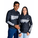 CAMISA DE PESCA GOREUPEGO PRETO KIT CASAL