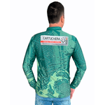 CAMISA MASCULINA C.F BRASIL CARTUCHERA VERDE