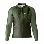 CAMISA DE PESCA LINHA EXTREME PRÓ CAMUFLADO VERDE UNISSEX TRADICIONAL