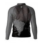CAMISA DE PESCA LINHA EXTREME PRÓ CAMUFLADO CINZA UNISSEX TRADICIONAL