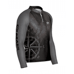 CAMISA DE PESCA LINHA EXTREME PRÓ CAMUFLADO CINZA UNISSEX TRADICIONAL