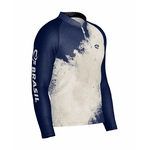 CAMISA DE PESCA LINHA EXTREME PRÓ IMPACTO AZUL UNISSEX TRADICIONAL