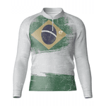 CAMISA DE PESCA LINHA EXTREME PRÓ PATRIOT LIGHT BRANCA UNISSEX TRADICIONAL