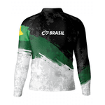 CAMISA DE PESCA LINHA EXTREME PRÓ ONDA VERDE UNISSEX TRADICIONAL