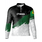 CAMISA DE PESCA LINHA EXTREME PRÓ ONDA VERDE UNISSEX TRADICIONAL