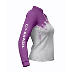 CAMISA DE PESCA LINHA EXTREME PRÓ IMPACTO ROXO FEMININA