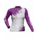 CAMISA DE PESCA LINHA EXTREME PRÓ IMPACTO ROXO FEMININA