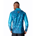 CAMISA MASCULINA C.F BRASIL CAMUFLADO AZUL