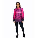 CAMISA FEMININA C.F BRASIL CAMUFLADO ROSA