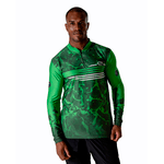 CAMISA MASCULINA C.F BRASIL CAMUFLADO VERDE