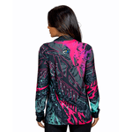 CAMISA FEMININA C.F BRASIL FRAGMENTO LINEAR PINK