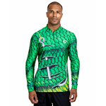 CAMISA MASCULINA C.F BRASIL ESCAMA VERDE