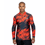 CAMISA MASCULINA C.F BRASIL EXPLOSÃO DIGITAL VERMELHO