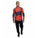 CAMISA MASCULINA C.F BRASIL EXPLOSÃO DIGITAL VERMELHO