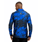 CAMISA MASCULINA C.F BRASIL EXPLOSÃO DIGITAL AZUL