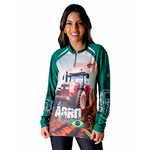 CAMISA KIT CASAL C.F AGRO MOVENDO O BRASIL VERDE