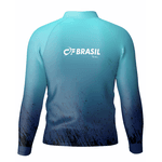 CAMISA DE PESCA C.F BRASIL LINHA EXTREME PAPAN TURQUESA