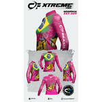 CAMISA DE PESCA LINHA EXTREME PRÓ FÚCSIA DA PÁTRIA PINK FEMININA