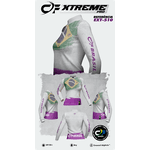 CAMISA DE PESCA LINHA EXTREME PRÓ AURORA ROXA FEMININA