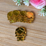 Aplique espelhado Boneca 2,5cm 5 unidades
