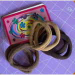 Ligunha/elástico para cabelo 6 unidades