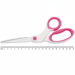 Tesoura Patchwork 21cm Branca/Rosa ArtePunto