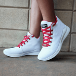 Tênis de Treino Cheia de Marra Iron Grip Branco com Vermelho
