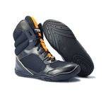 Bota de Treino Cheia de Marra Leg Press Preto e Laranja