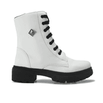 Bota Coturno Branco