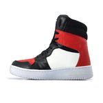 Bota de Treino Cheia de Marra Raptor Vermelho Preto e Branco