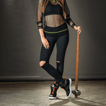 Bota de Treino Cheia de Marra Boxer Preto com Laranja