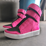 Bota de Treino Cheia de Marra Intensy Rosa Fúcsia com preto