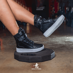Bota de Treino Cheia de Marra Intensy Preto com Losango