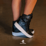 Bota de Treino Cheia de Marra Intensy Preto com Losango