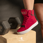 Bota de Treino Cheia de Marra Pull Over Vermelho