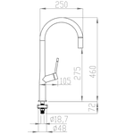 Misturador 400 monocomando