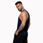 Regata Masculina Tradicional Academia Azul Marinho