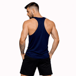 Regata Masculina Tradicional Academia Azul Marinho