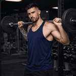 Regata Masculina Tradicional Academia Azul Marinho