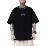 Camiseta Oversized Masculina Disaster Preto