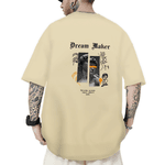 Camiseta Oversized Masculina Dream Maker Nude