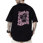 Camiseta Oversized Masculina Time is Money Preto