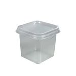 G378 EMBALAGEM POTE QUADRADO PP 350ML GALVANOTEK