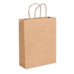 SACOLA PAPEL G 32X26.5X13CM KRAFT PARDO CROMUS