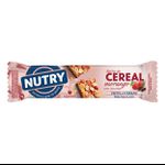 BARRA CEREAL MORANGO C/CHOCOLATE 22G NUTRY
