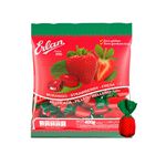 BALA RECHEADA MORANGO 400G ERLAN