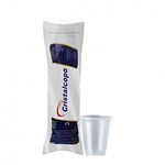 COPO PLAST 250ML TR C/100 CRISTALCOPO
