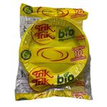 PRATO DE BOLO BIO AMARELO PB 15 TRIK TRIK